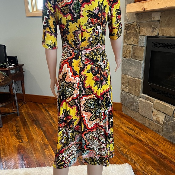 Desigual dress classic floral design in comfortable knit - Picture 3 of 8